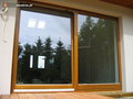 Okna i patio drewniane kolor Cyprys