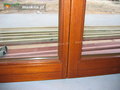 Okna i taras drewniane ; meranti ; kolor 0045.